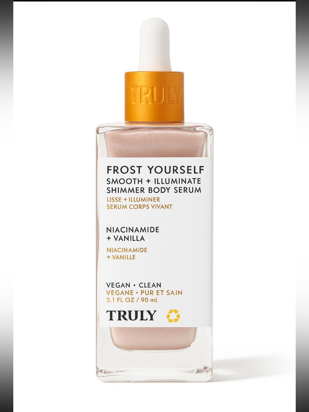 Truly Frost Yourself Shimmer Body Serum 3.1 oz NEW